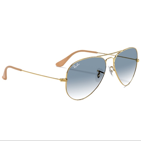 RAY•BAN
RB 3025 Aviator Gold Metal Blue Gradient - Picture 4 of 6